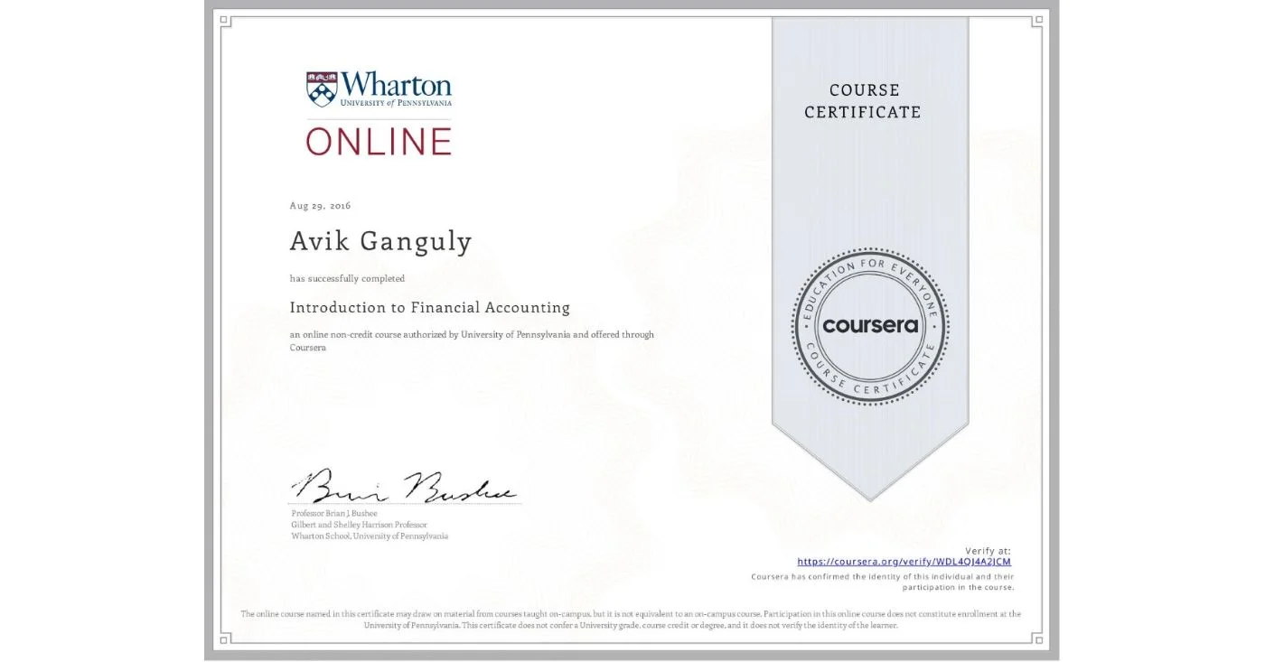 Wharton · Financial Accounting