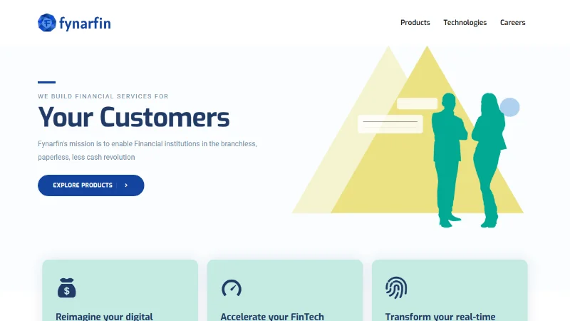 Fynarfin Website preview