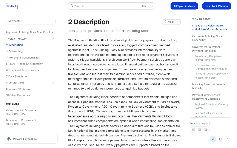 Payments Building Block preview