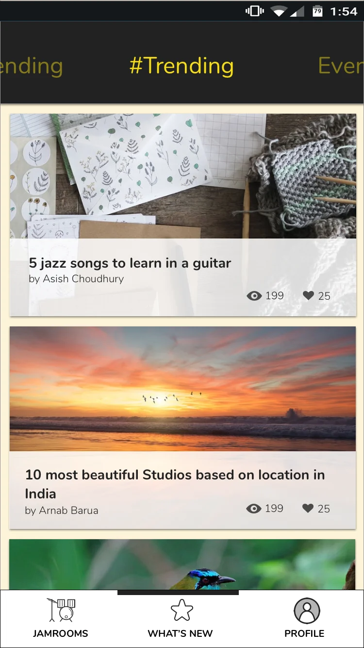News feed